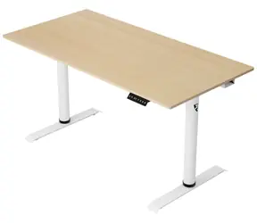 Arozzi ARENA NORDICO Light Birch / Herní stůl / motorizovaný / Š: 140 cm / V: 71–115 cm
