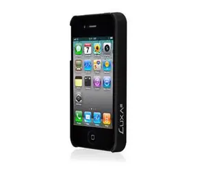 LUXA2 Handy Accessories iPhone 4 / Ochranný kryt / karbonový vzor / kůže