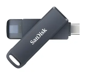 SanDisk iXpand Phone Drive 128 GB Metallic Sky / Flash Disk / USB-C