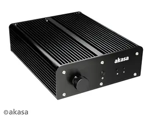 Akasa Pascal MC A-NUC22-M1B / Skříň pro Intel NUC / Pasivní chlazení / IP65 / Hliníková