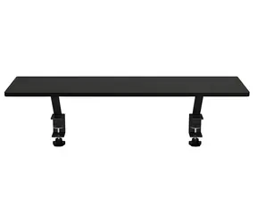 AROZZI ARENA Desk Riser Small černá / Přídavná polička k hernímu stolu / Šíře 80 cm
