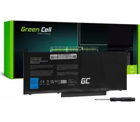 Green Cell DE129V2 / Baterie pro notebook / Dell Latitude 7280/7290/7380/7490 / 7,6 V / 6200 mAh