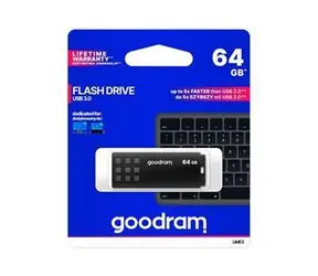 GOODRAM 64GB bílo-černá / Flash disk / USB 3.0