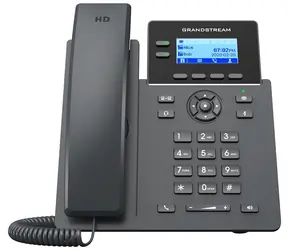 Grandstream GRP2602P / VoIP telefon / 2,21" grafický LCD / 4x SIP / 2x LAN / PoE / GDMS