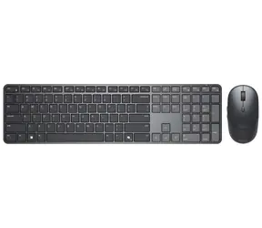 Dell KM726 HU černá / Set bezdrátové klávesnice a myši / Maďarský layout / 2.4 GHz / Bluetooth / 6000 DPI