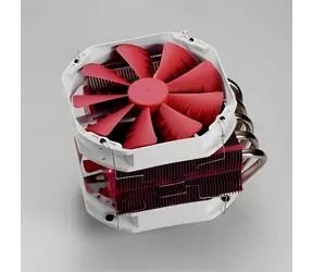 Phanteks PH-TC14CS červená / Chladič CPU / pro Intel a AMD / 140mm fan