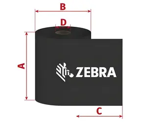 ZEBRA ZipShip 3200 TTR páska / Wax-Resin / 131mm / 450m / out / 1" / 6ks