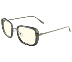 GUNNAR Fallout Vault 33 Gunmetal-Olive / Herní brýle / čirá skla / BLF 35