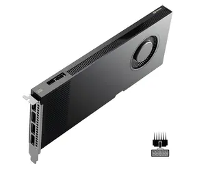 PNY NVIDIA RTX PRO 4000 Blackwell 24GB GDDR7 ECC / 24GB GDDR7 / 192-bit / PCIe x16 5.0 / 4x DP 2.1 / 140W