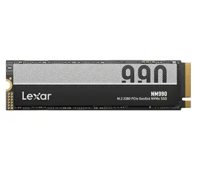 Lexar NM990 2TB / M.2 2280 / PCIe Gen5 NVMe / čtení: 14 000 MB/s / zápis: 10 000 MB/s