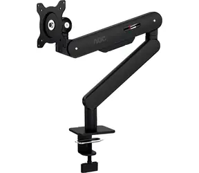 AOC AM400B černá / Stolní rameno monitoru / 17"-34" / VESA 75×75-100×100 / max. 9 kg