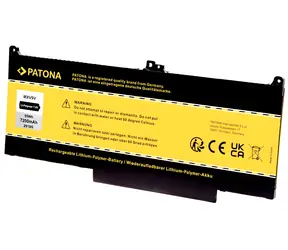 PATONA baterie pro ntb DELL Latitude 13 5300/7300 / 7200mAh / Li-Pol / 7,6V / MXV9V