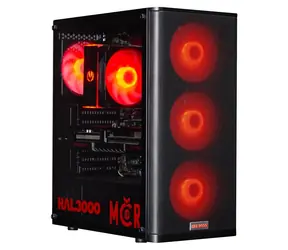 HAL3000 MČR Finale Pro černá / Herní PC / AMD Ryzen 5 7600 / 32GB DDR5 / RX 9070 / 1TB PCIe4 SSD / Wi-Fi / W11