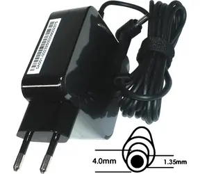 ASUS originální adaptér černá / Napájecí adaptér / 45 W / 19 V / konektor 4,0×1,35 mm / EU plug