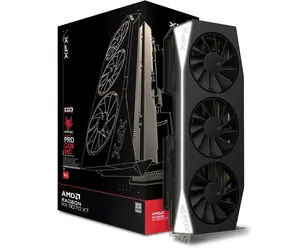 XFX Mercury Radeon RX 9070 XT Gaming 16GB / Grafická karta / 16GB GDDR6 / 256-bit / 1x HDMI + 3x DP / 700W (8+8+8)