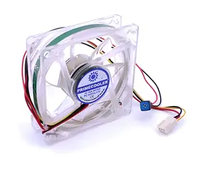 Primecooler PC-L8025L12CMA zelená / Ventilátor / 80mm / 3pin / 3000 RPM / LED