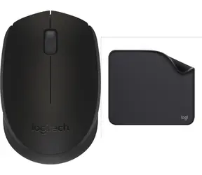 Logitech M171 černá + Studio Series Graphite / Sada myš + podložka