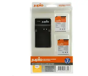 JUPIO EN-EL12 / Sada 2× akumulátor + nabíječka / 1050 mAh / pro Nikon