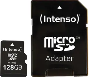 Intenso microSDXC 128 GB / Paměťová karta / Class 10