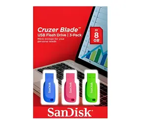 SanDisk Cruzer Blade 32 GB 3 ks / Flash Disk / USB 2.0