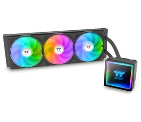 Thermaltake TH360 V3 ARGB Sync černá / AIO vodní chladič CPU / 3x 120 mm / 2500 RPM / 37,8 dB / 85,29 CFM