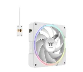 Thermaltake TS 120 EX RGB bílá / Ventilátor / 120 mm / FDB / 2000 RPM / 27,3 dB / 3 ks