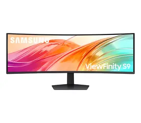 49" Samsung ViewFinity S49F950UAU černá / Monitor / VA / 5120 x 1440 DQHD / 32:9 / 120Hz / KVM / USB-C PD 90W
