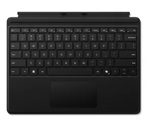 Microsoft Surface Pro Keyboard (DE) černá / Klávesnice pro tablety / Alcantara / podsvícení / Surface Pro 10/9/8/X