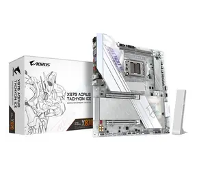 GIGABYTE X870 A Tachyon ICE / Základní deska / AMD X870 / DDR5 / SATA III RAID / USB4 / Wi-Fi 7 / 5GLAN / M.2 / sc.AM5