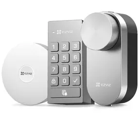 Ezviz DL01 Pro + DL01CP + A3 / Chytrý dveřní zámek / sada