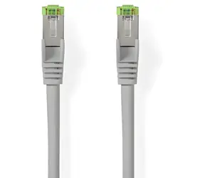 Nedis šedá / Patch kabel / Cat 8.1 / S/FTP / 20 m / LSZH