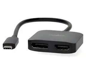USB-C™ Adaptér | USB 3.2 Gen 1 | USB-C™ Zástrčka | DisplayPort Zásuvka / Výstup HDMI™ | 8K@30Hz | 0.20 m | Kulatý | Poni