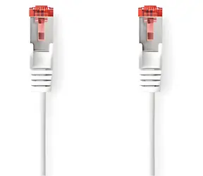 Nedis CAT6 S/FTP 20m bílá / Patch kabel / RJ45-RJ45 / LSZH