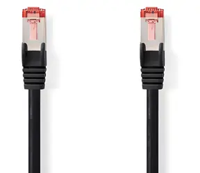 Nedis CAT6 S/FTP 20 m černá / Síťový kabel / RJ45 - RJ45 / LSZH