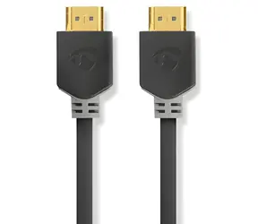 Nedis High Speed HDMI antracitová / Kabel HDMI / 15 m / 10,2 Gbps / 4K 30 Hz / ARC / Ethernet