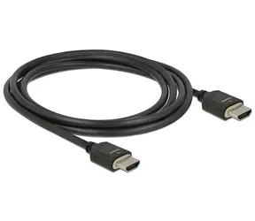 Delock Ultra vysokorychlostní HDMI kabel 2m černá / 48 Gbps / 8K / 60 Hz