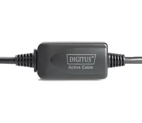 Digitus DA-73101 černá / Aktivní USB 2.0 prodlužovací kabel / 15 m