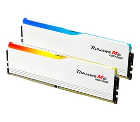 G.Skill Ripjaws M5 Neo RGB 32GB (2x16GB) 6000MHz bílá / Operační paměť / DDR5 / PC5-48000 / CL36 / 1.35V / AMD EXPO