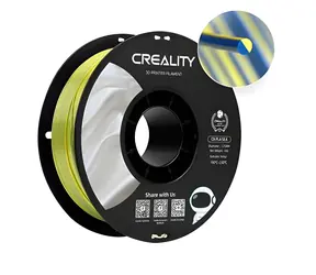 Creality CR-Silk PLA zlatostříbrná / Struna pro 3D tiskárnu / PLA / 1,75 mm / 1 kg