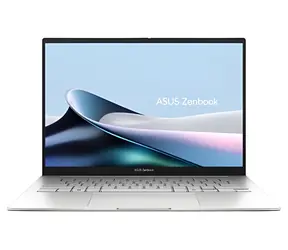 ASUS Zenbook 14 stříbrná / Notebook / 14" WUXGA OLED Touch / Intel Core Ultra 9 285H 2.9GHz / 32GB / 512GB SSD