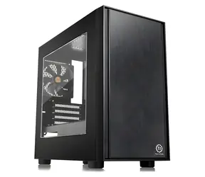 Thermaltake Versa H17 Window černá / MicroTower / 1x USB 3.0 / 2x USB 2.0 / bez zdroje / micro ATX / průhledná bočnice