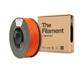 The Filament PLA machinery orange / Tisková struna / 1,75 mm / 1 kg