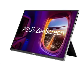 16" ASUS ZenScreen MQ16FC stříbrná / Monitor / OLED / WUXGA 1920x1200 / 16:10 / USB-C / přenosný