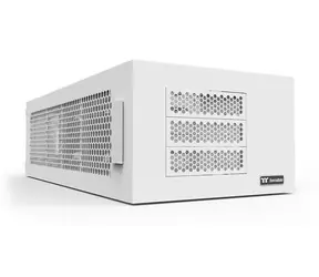 Thermaltake AX100 bílá / Rozšiřovací komora / pro AX700 XL-ATX / PS2 zdroj / 8x HDD-SSD / 560mm radiátor