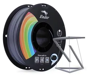 Creality Filament PLA+ šedá / Struna pro 3D tiskárnu / PLA+ / 1.75mm / 1kg