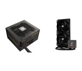 ENERMAX MarbleBron II 850W + Liqmax IV 240 mm černá / Sada / Zdroj 80PLUS Bronze / semi-modulární / AIO 240mm / AM4+AM5