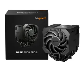 be quiet! Dark Rock Pro 6 / Vzduchové chlazení CPU / 120 mm / černé