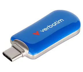 Verbatim Plectra 512GB modrá / Flash disk / USB-C 3.2 Gen 1 / až 100 MB/s