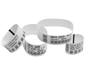 Zebra Wristband 1x22in (25.4x558.8mm) / Synthetic / DT / Z-Band Ultra Soft / Maternity / P. adhesive / 89/roll / 6/box
