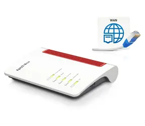 AVM FRITZ!Box 4050 / Wi-Fi Router / Wi-Fi 6 / 2.4 GHz a 5 GHz / 4x Gigabit LAN / USB